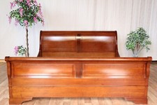 Nr.2055b Grange Bett Kirschbaum Vollholz