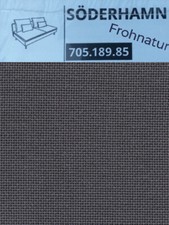 Ikea SÖDERHAMN Bezug für 3er Sitzelement Fridtuna dunkelgrau 705.189.85 NEU