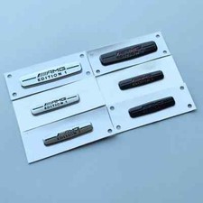 ABS Bar Car Emblem for Mercedes Benz AMG Edition 1 Interior Center Console Badge