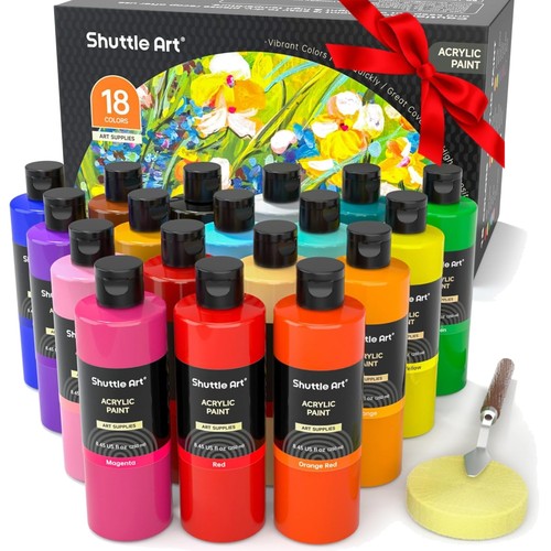 Acrylfarben set 18x250ml - acrylfarben,