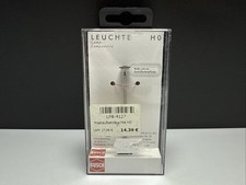 Spur H0 BUSCH 4127 Mastaufsatzlampe Betonmast Laterne Modelleisenbahn