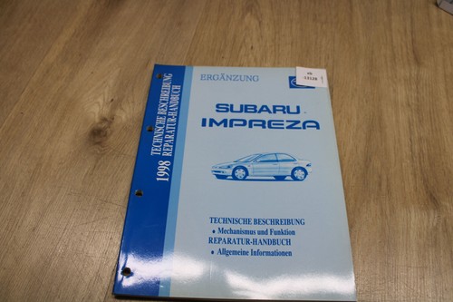 Subaru impreza reparatur - impreza,