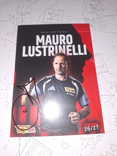 Autogrammkarte mauro - autogrammkarte,