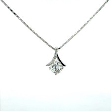 925 Silberkette mit Zirkonia