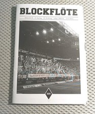 FANZINE ULTRAS FLYER BLOCKFLÖTE MÖNCHENGLADBACH v VFL WOLFSBURG 2024/2025