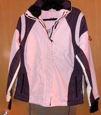 Damen Skianzug Hellrosa Jacke Gr. 40 mit Hose 38 Wie Neu
