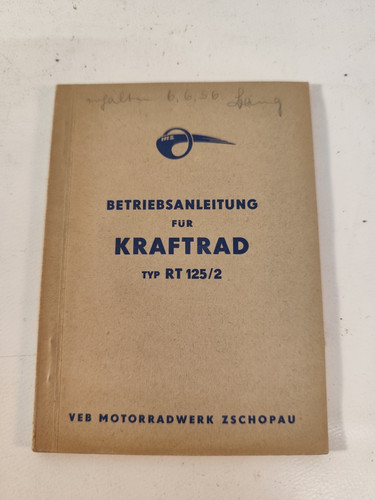 Betriebsanleitung motorrad - betriebsanleitung,