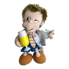 Perleberg Männekes Motzpuppe Plüsch Figur Puppe Assi mit Sound 20cm Retro