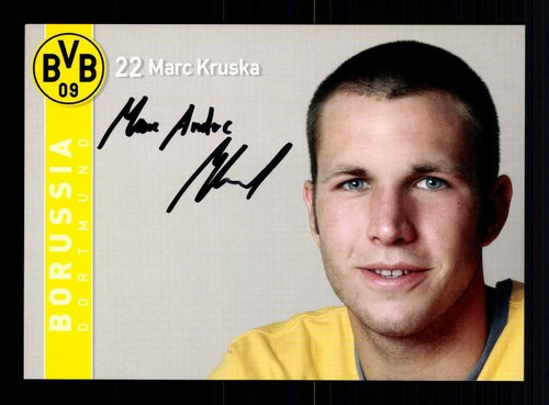 Marc kruska autogrammkarte - marc,