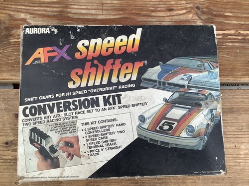 Aurora afx slotcar speed - aurora,