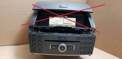 Radio mp3 mercedes - mp3, w204