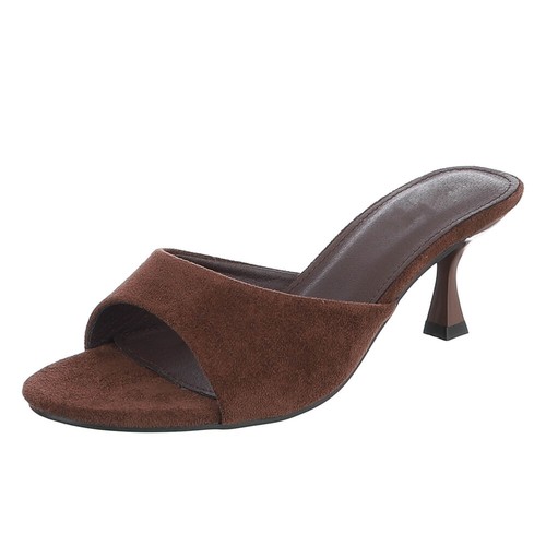 Damen mules mit offener - mules,