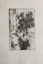 Karl Hubbuch,Radierung