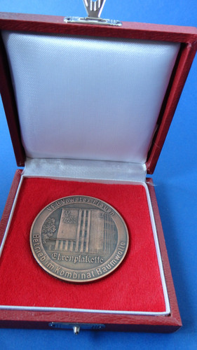 Ehrenplakette veb vowetex - veb,