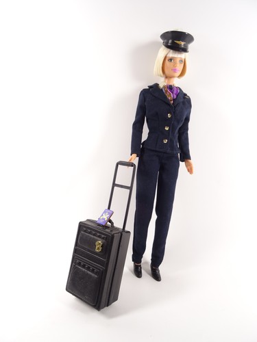 Vintage barbiepuppe pilotin - vintage,