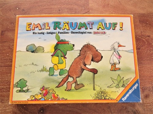 Brettspiel emil räumt auf - brettspiel,