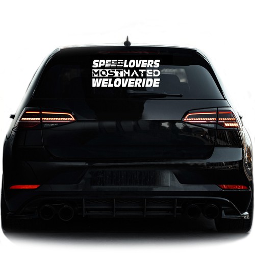 Autoaufkleber set speedlovers - autoaufkleber,