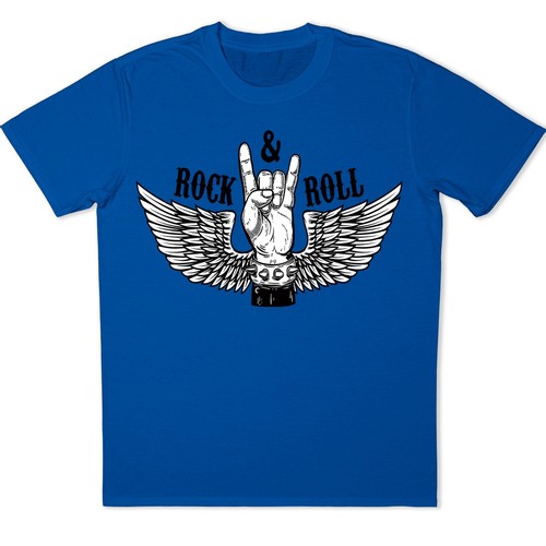 Rock roll shirt - t-shirt, heavy