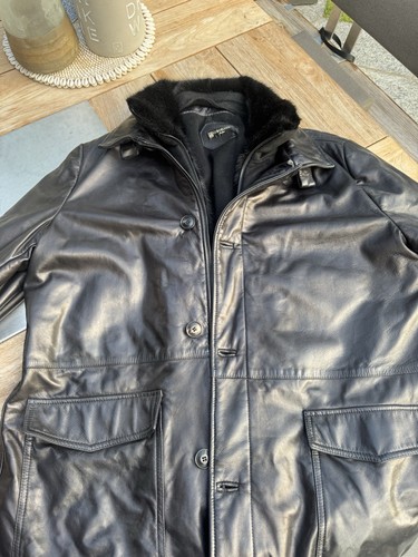Corneliani ledermantel - corneliani,