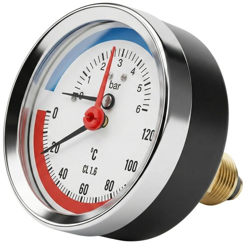 Thermomanometer 6bar 120 - thermomanometer,