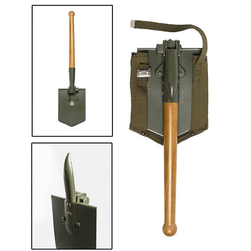 Bundeswehr klappspaten holz - bundeswehr,