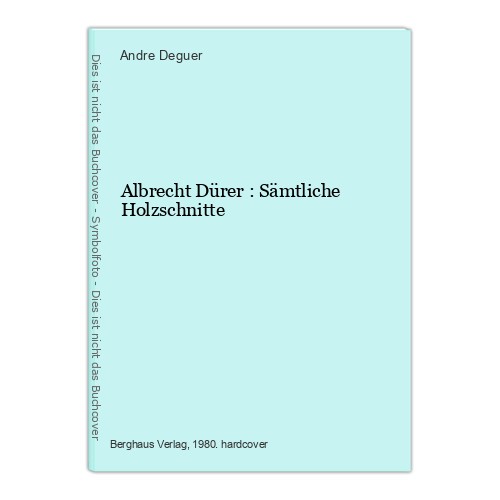 Albrecht dürer sämtliche - albrecht,