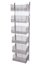 Wandregal Rückwand-System Ladeneinrichtung Kleiderständer Regal Wandscheinen 