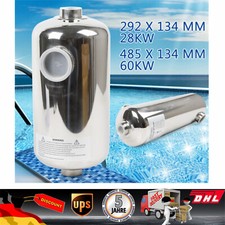 Edelstahl Schwimmbadheizer