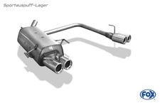 Fox Duplex Sportauspuff Opel