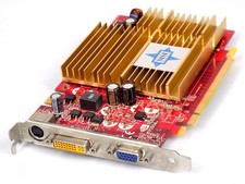256MB MSI Nvidia GeForce 7300 GT PCI-Express 1.0 x16 GDDR2 VGA DVI Grafikkarte