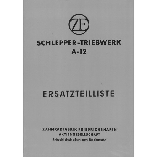 Zahnradfabrik - , zf