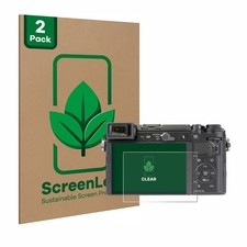 2x ScreenLeaf Displayschutzfolie für Panasonic Lumix DC-GX9 nachhaltig verpackt