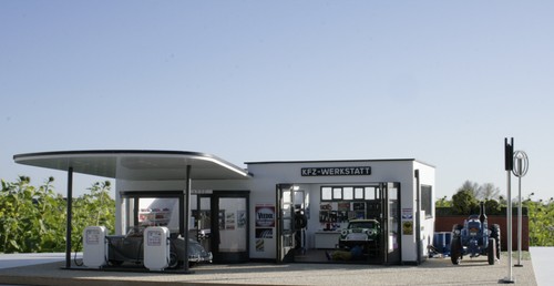 Tankstelle waschanlage - m.,
