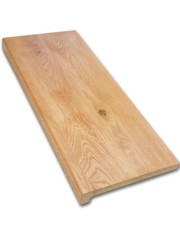 Treppenstufe Massivholz