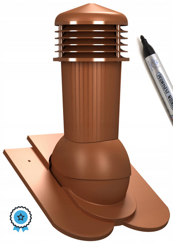 Entlüfterkamin dn125 für - entlüfterkamin,