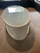Couchtisch glas oval - glas,