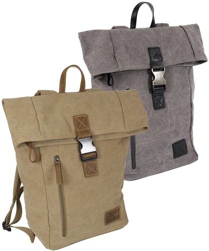 Kurierrucksack aus canvas - aus,