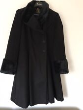 Damenmantel Hell Bunny, Schwarz, XL, Neu! Gothic, Rockabilly