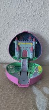 Polly Pocket Mini Starlight Castle Bluebird 1992 Herz Schloss Ohne Figuren!