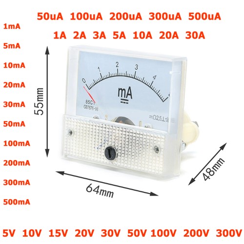 Dc50ua 30a amperemeter - dc50ua-30a,