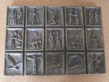 Kreuzweg 15 Stationen, massive