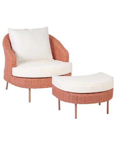 Rattan gartensessel mit - rattan,