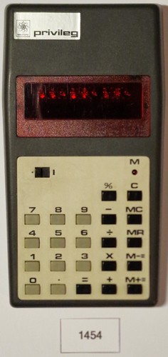 1454 taschenrechner privileg - 1454,