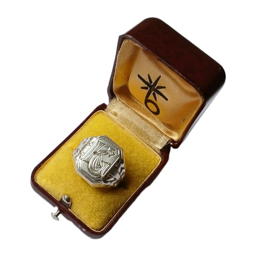 Antiker siegelring aus 835er - antiker,