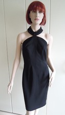 Abendkleid Kleid Thierry Mugler Gr. 36 Gr. 38 schwarz Afrika Halschmuck Rarität