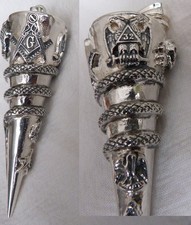 Freimaurer Anhänger das Lot