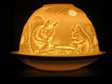 Starlight Porzellan Windlicht