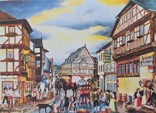 Miltenberg hauptstraße - ak,