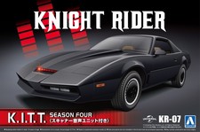 Knight Rider K.I.T.T. Season IV + Scanner & Sound Unit 1:24 Model Aoshima 065617