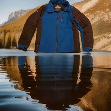 trespass Skijacke Skihose Skianzug Jacke Hose Gr. 50 M blau schwarz wasserdicht